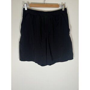 Lululemon black Pace Breaker lined 7" shorts sz L mens yoga running